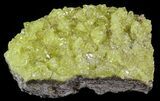 Sulfur Crystals on Matrix - Bolivia #51588-1